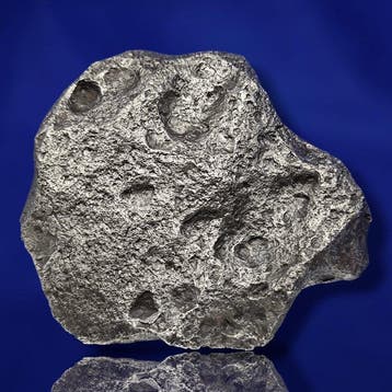 XL sculpturale ijzeren meteoriet Campo del Cielo