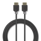 Nedis High Speed HDMI-Cbl HDMI-Conn.-HDMI-Conn. 2m GY, Ophalen of Verzenden, Nieuw