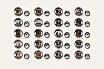 Nederland. 40 Silver-Plated Pieces by Edel Collecties