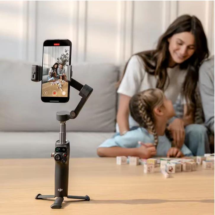 Smartphone Gimbal 3-Assen Stabilizer met Tracking Statief, Audio, Tv en Foto, Drones, Nieuw, Verzenden