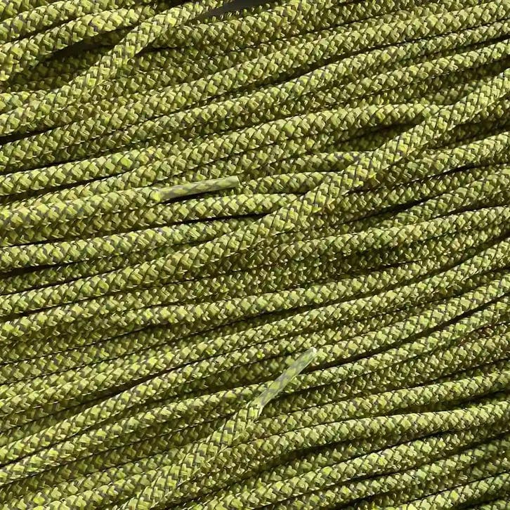 Reflecterende ronde veters - Geel • 100 120 140  cm x 5 mm, Kleding | Heren, Schoenen, Ophalen of Verzenden