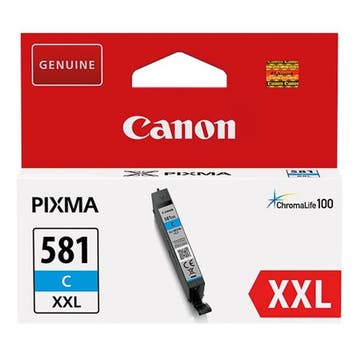 Canon CLI-581C XXL inktcartridge cyaan extra hoge capaciteit, Verzenden, Nieuw, Cartridge, Canon