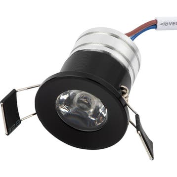 LED Veranda Spot - 3W - Warm Wit 3000K - Aluminium - Ø31mm, Ophalen of Verzenden, Nieuw, Overige fittingen, Plafondspot of Wandspot