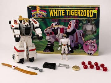 Bandai - Speelgoed White Tigerzord - 1990-2000 - Thailand