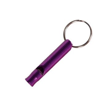 Sleutelhanger met fluitje - Paars, Ophalen of Verzenden, Nieuw