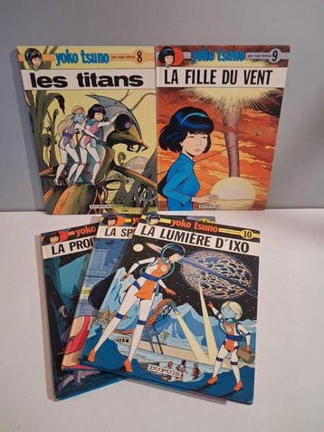 Yoko Tsuno T8 à T12 - 5x C - 5 Album - Eerste druk -, Boeken, Nieuw