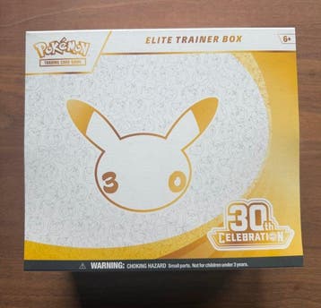 Pokémon - 1 Elite trainer box - Elite Trainer Box 30th, Nieuw