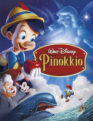 DISNEY - PINOKKIO (VERHALENBOEK), Verzenden, Nieuw
