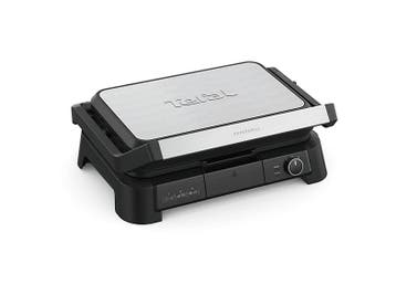 Tefal -   Supergrill 3-in-1 Xl Contactgrill Rvs & Zwart, Witgoed en Apparatuur, Verzenden, Nieuw