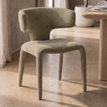 *WOONWINKEL* Kare Design Tobi Eetkamerstoel Stof Groen, Verzenden, Nieuw, Stof
