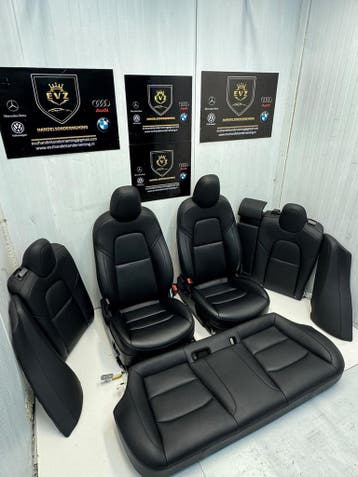 Bekleding set compleet leder zwart Tesla Model 3 bj.2019, Gebruikt