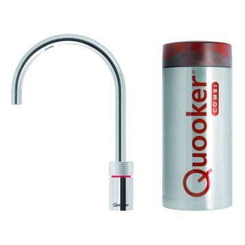 QUOOKER COMBI+ NORDIC SQUARE RVS - 22+NSRVS1236, Ophalen of Verzenden, Nieuw