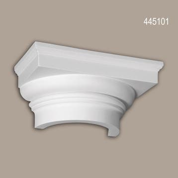 Profhome 445101 Halve zuilen kapiteel Gevellijst Zuil, Verzenden, Nieuw