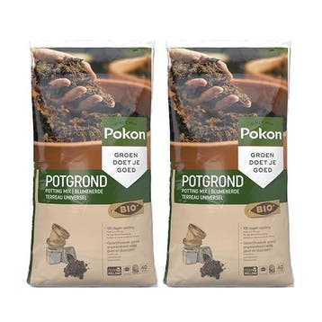 Potgrond | Pokon | 90 liter (Universeel, Bio-label), Verzenden