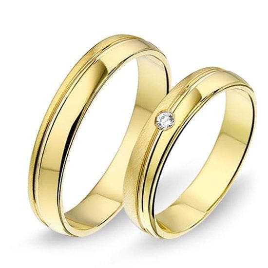Actie trouwringen in 8/14/18 karaat geelgoud per paar vanaf, Sieraden, Tassen en Uiterlijk, Ringen, Verzenden