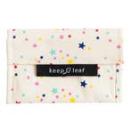 KeepLeaf Maggie Medium Stars, klein Lunchzakje van bio k..., Nieuw