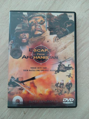 DVD - Escape From Afghanistan, Vanaf 16 jaar, Verzenden, Gebruikt, Oorlog