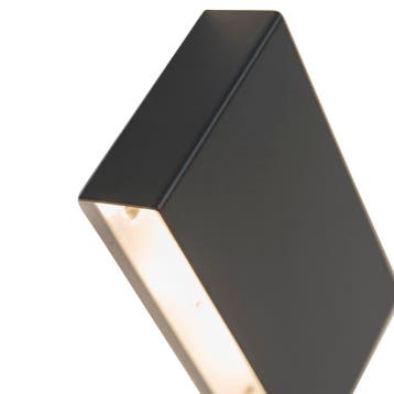 Moderne wandlamp zwart 2-lichts - Otan, Huis en Inrichting, Lampen | Wandlampen, Verzenden, Nieuw, Modern