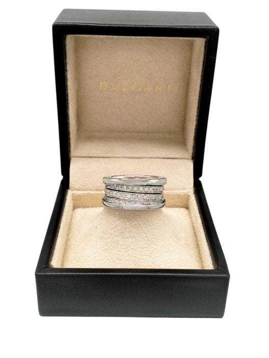 Bvlgari - Ring - B.zero 1 - 18 karaat Witgoud Diamant, Sieraden, Tassen en Uiterlijk, Ringen