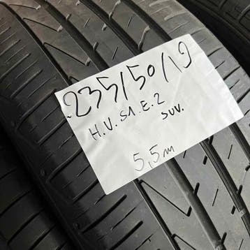 2 x Hankook Ventus S1 Evo2 235-50-19 Zomerbanden 5,5mm, 19 inch, Gebruikt, Ophalen of Verzenden, 235 mm