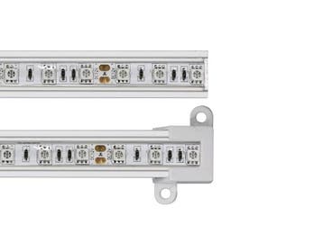 LED strip 100cm - Aluminium Profiel - IP65 - RGB - Male +, Ophalen of Verzenden, Nieuw