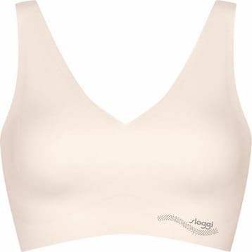 sloggi  - Maat L - ZERO Feel Natural Dames Beha Top - Angora, Verzenden