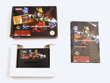Killer Instinct [Super Nintendo], Spelcomputers en Games, Games | Nintendo Super NES, Ophalen of Verzenden, Zo goed als nieuw