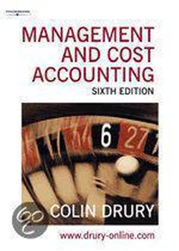 Management and Cost Accounting - Colin Drury 9781844800285, Verzenden, Gelezen, Colin Drury