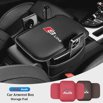 Auto Armsteun Opbergvak & Verhoger met S Line Logo - Univers, Auto-onderdelen, Overige Auto-onderdelen, Verzenden, Nieuw