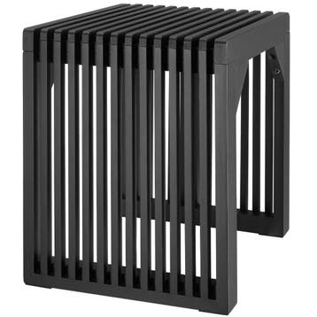Hocker/zitbank Ribb, lamellenlook, belastbaar tot 350 kg, Verzenden, Nieuw