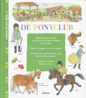 kijk om je heen ! / De ponyclub | 9789044719116 | TOUBON, F., Ophalen of Verzenden, Zo goed als nieuw, TOUBON, F.