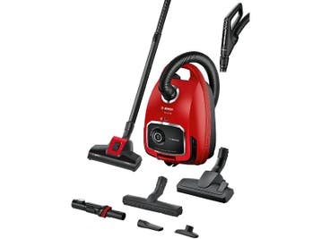 Bosch -  Serie 6  Stofzuiger Met Zak Rood, Verzenden, Nieuw, Stofzak, Minder dan 1200 watt