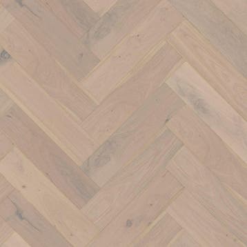 Floorlife Reseda Visgraat Eiken Parket - Rustiek Wit - 10 mm, Doe-het-zelf en Verbouw, Vloerdelen en Plavuizen, Ophalen of Verzenden