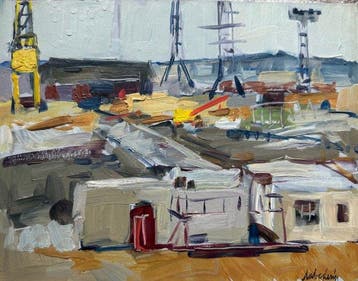 Ivan Lavsky(1919-1977) Attrib.to - Agreed construction
