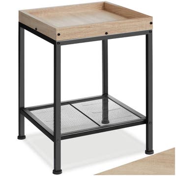 Bijzettafel Rochester 41,5x41x56cm, Huis en Inrichting, Tafels | Bijzettafels, Verzenden, Nieuw