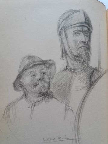Cervantes / Berthold Mahn - Don Quichotte de la Manche -, Antiek en Kunst