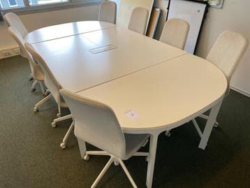 Online veiling: Vergadertafel, ovaal, Nieuw