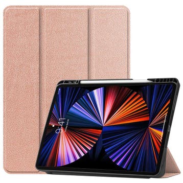 Book case iPad Pro 12.9 (2022/2021/2020/2018) rose goud, Verzenden, Nieuw