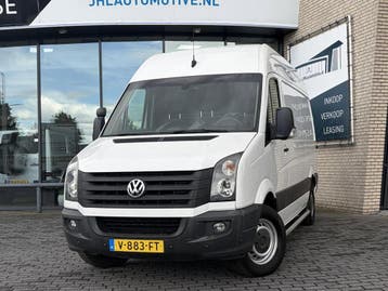 Volkswagen Crafter 35 2.0 TDI L2H2*NAVI*CAM*CRUISE*A/C*HAAK*, Stof, Euro 6, Volkswagen, Wit