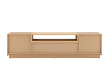 TV-bord LOFT 160 cm naturel grijsbeige - 47812, Ophalen of Verzenden, Nieuw