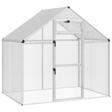 Grote Vogelkooi Aluminium - Laatste Stuk!, Ophalen of Verzenden, Zo goed als nieuw, Metaal