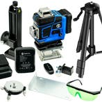 ToolLine | Kruislijnlaser met statief | 4 x 360° | 16-lijnen, Verzenden, Nieuw, Afstand