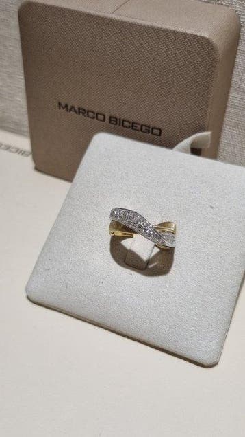 Marco Bicego - Ring - 18 karaat Geel goud, Witgoud - 0.60ct., Nieuw