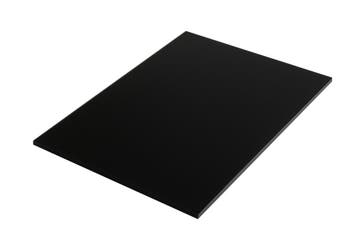 Acrylaat (PMMA) basisplaat (zwart, 50x30 cm, 8 mm dik), Ophalen of Verzenden, Nieuw