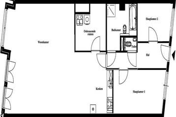 Appartement De Plaetse in Helmond, Via bemiddelaar, Appartement, Helmond, Noord-Brabant