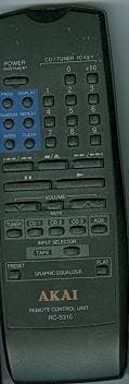 Afstandsbediening Akai rc-s310, Ophalen of Verzenden, Nieuw, Origineel
