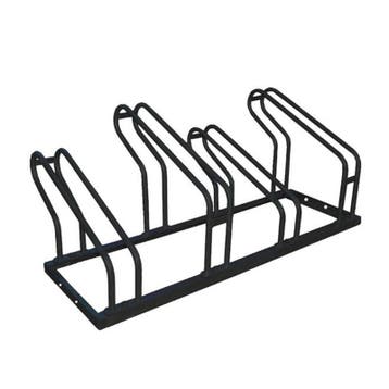 Fietsenrek 4 Fietsen Zwart - BRASQ, Fietsen en Brommers, Fietsaccessoires | Overige Fietsaccessoires, Nieuw