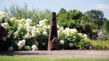 Thor Mini Vuurhaard Handmade 110 cm Roest (Tuin en Terras), Verzenden, Nieuw
