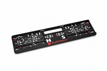 Audi Sport kentekenplaathouder, Ophalen of Verzenden, Nieuw