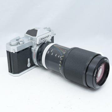 Nikon Nikomat FT + Zoom-Nikkor·C Auto 80-200mm F4.5 Single, Nieuw
